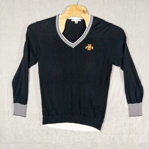 Iowa State‎ Cyclones V-Neck Sweater Womens XL Preppy School NCAA College